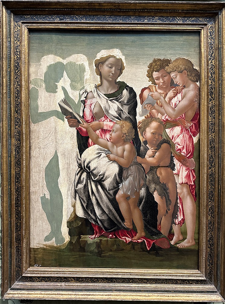 ミケランジェロ作 マンチェスターの聖母