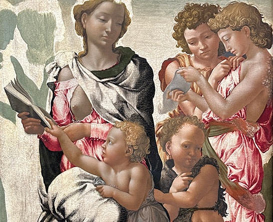 ミケランジェロ作 マンチェスターの聖母