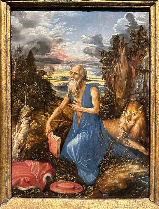 アルブレヒト・デューラー作 聖ヒエロニムス