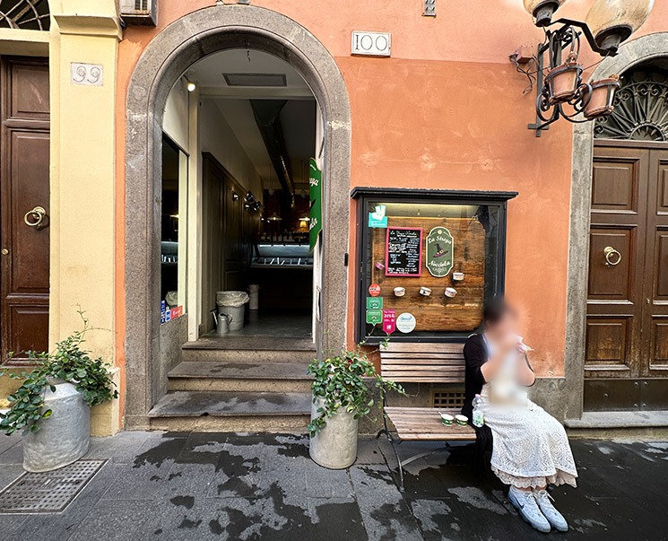 La Strega Nocciolaの外観