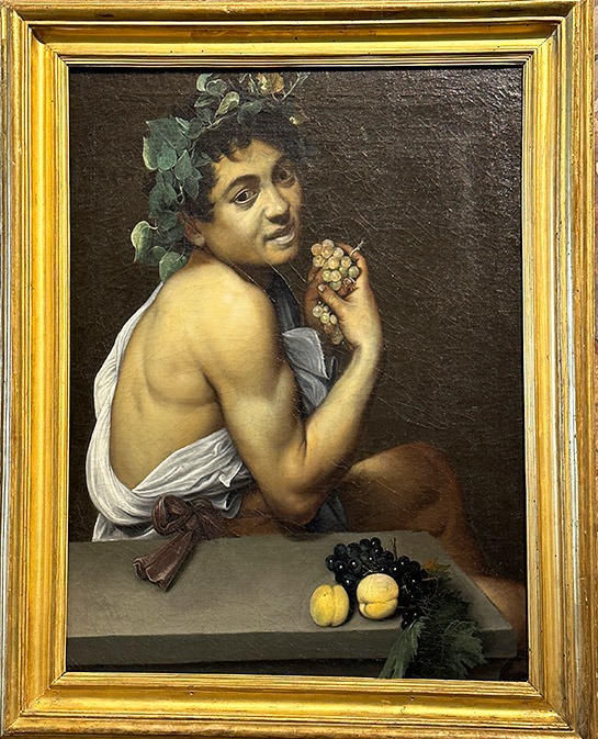 カラヴァッジョ作 果物籠を持つ少年