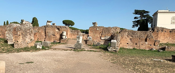 パラティーノの丘のドムス・フラウィア（Domus Flavia）