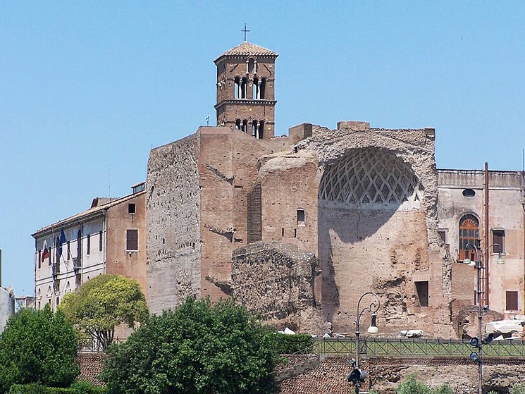 ヴィーナスとローマ神殿