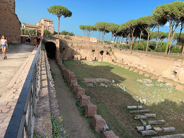 パラティーノの丘のスタディオン