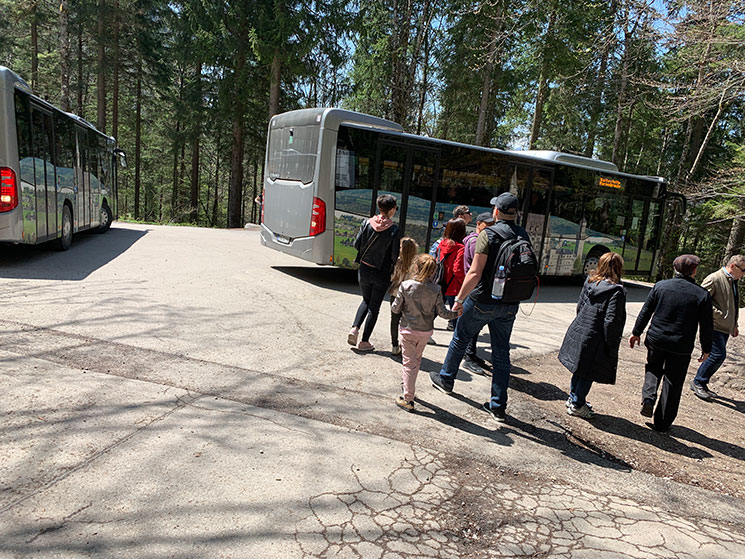 マリエン橋近くの広場