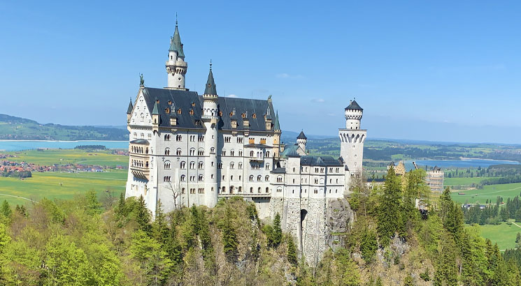 ノイシュヴァンシュタイン城の外観