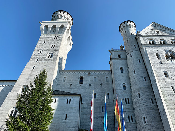 ノイシュヴァンシュタイン城 城の外観