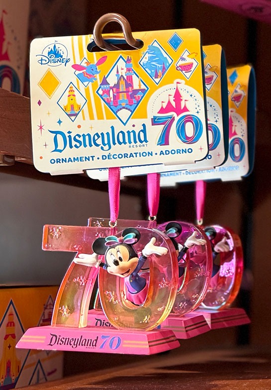 Disneyland 70周年アクリルオーナメント
