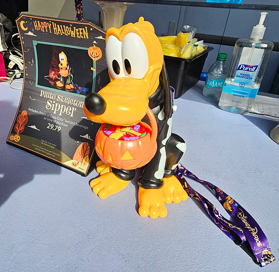 プルート スケルトン・シッパー（ハロウィン限定）