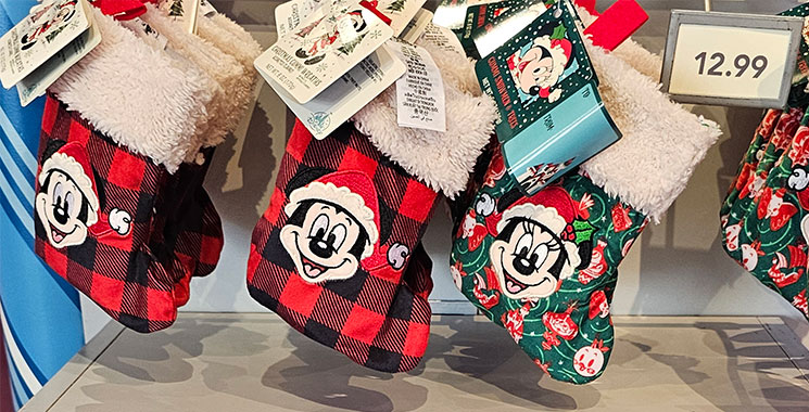 クリスマス ミッキー & ミニー ソックス
