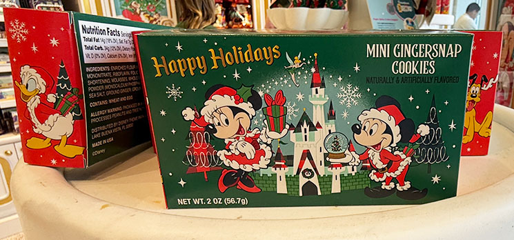 クリスマス ジンジャースナップクッキー