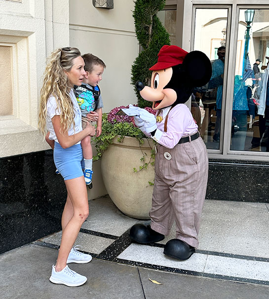 カリフォルニア・アドベンチャー・パークのミッキーマウス