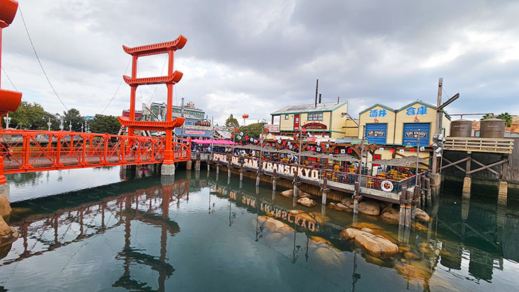 「サンフランソキョー・スクエア」近くの橋