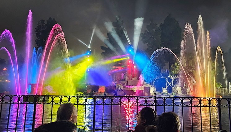 ファンタズミック！光の演出風景