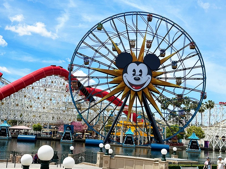 カリフォルニア・アドベンチャー・パークの景観