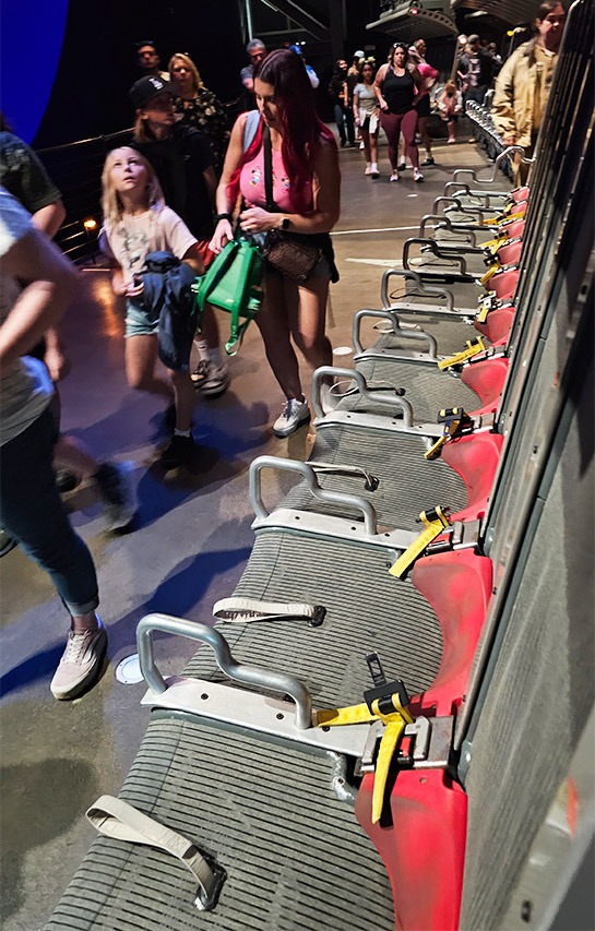 ソアリン・アラウンド・ザ・ワールドの搭乗エリア