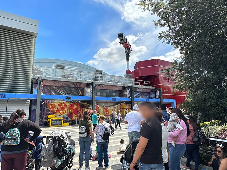 アベンジャーズ・キャンパスの景観