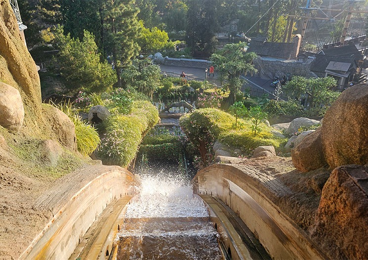 ティアナのバイユー・アドベンチャー 落下直前の風景