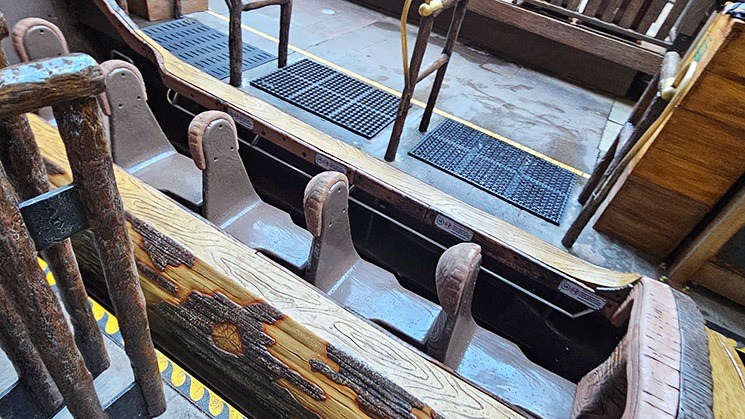 ティアナのバイユー・アドベンチャーの乗り物