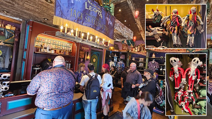 ホーンテッドマンションのギフトショップ