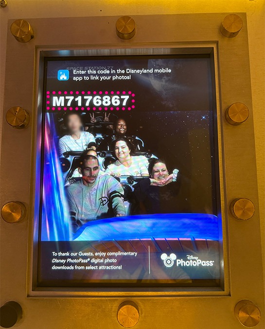 「ディズニーフォトパス」の説明画像