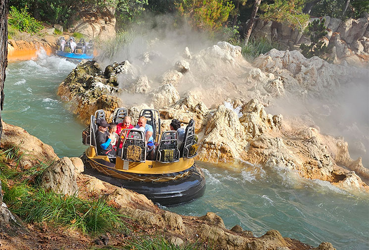 グリズリー・リバー・ラン搭乗の様子