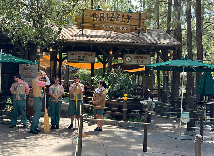 グリズリー・リバー・ラン搭乗の様子