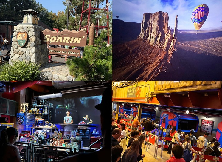 カリフォルニア・アドベンチャー・パークのアトラクション