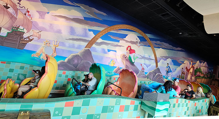 リトル・マーメイド アリエルのアンダーシー・アドベンチャーのアリエルのシーン