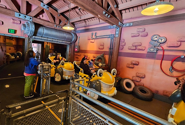 ロジャーラビットの搭乗エリア