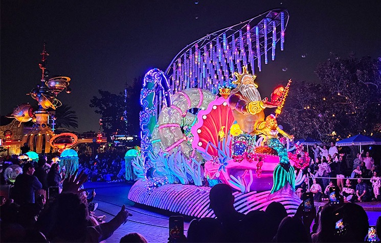 ディズニーランドパーク ペイント・ザ・ナイト - アリエルとトリトン