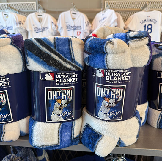 大谷選手のブランケット