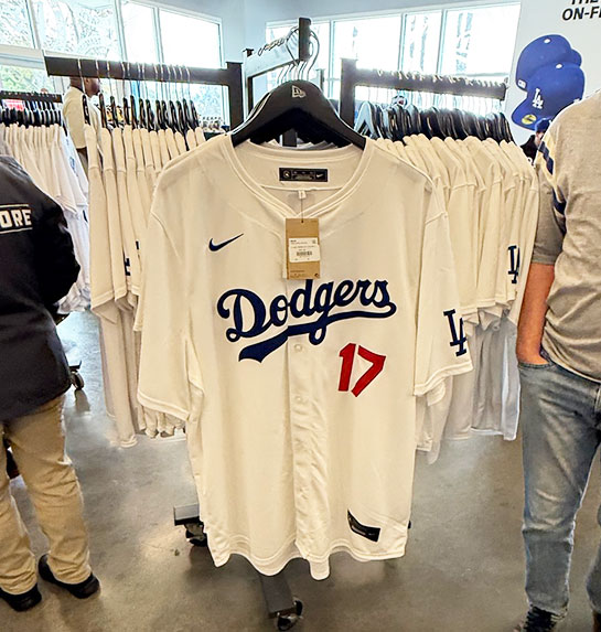 チームストア定番商品 - 大谷翔平選手ユニフォーム