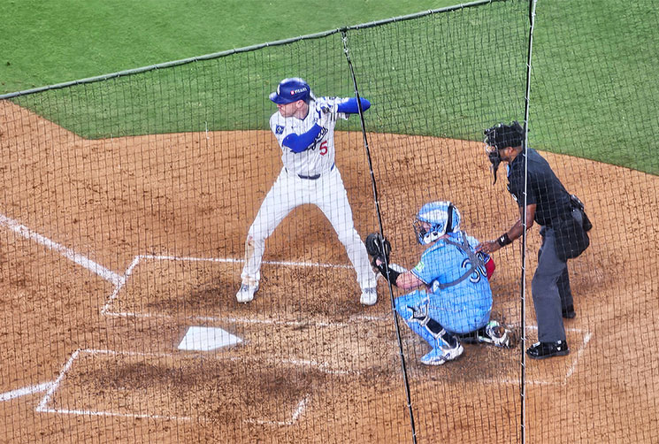 打席に立つフリーマン