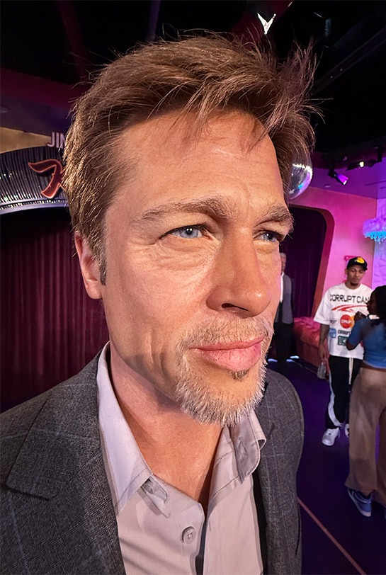 ブラッド・ピットの蝋人形