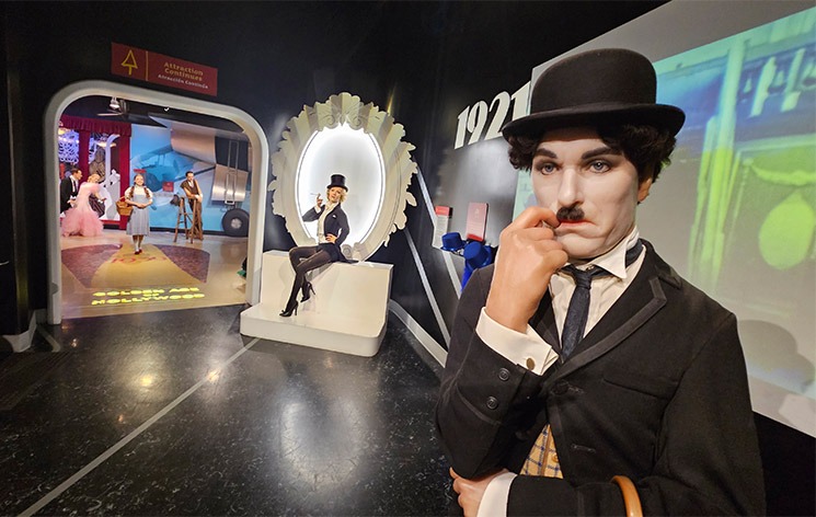 チャーリー・チャップリンの蝋人形