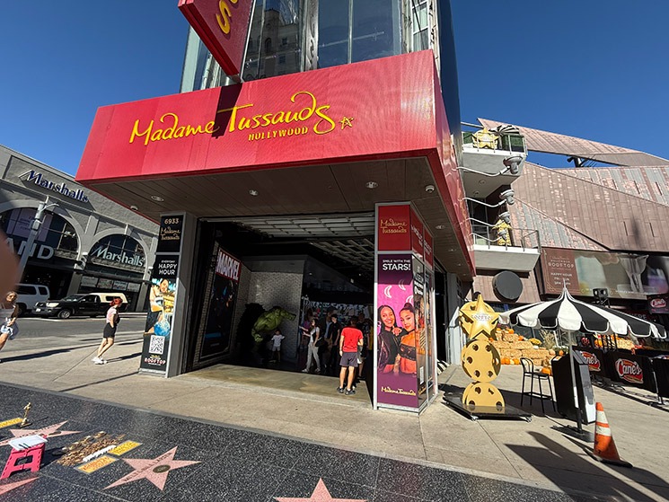 「マダム・タッソー・ハリウッド」の外観