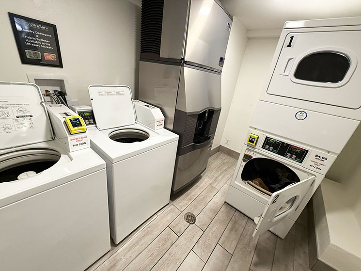 デザート パームズ ホテル ＆ スイーツのランドリールーム