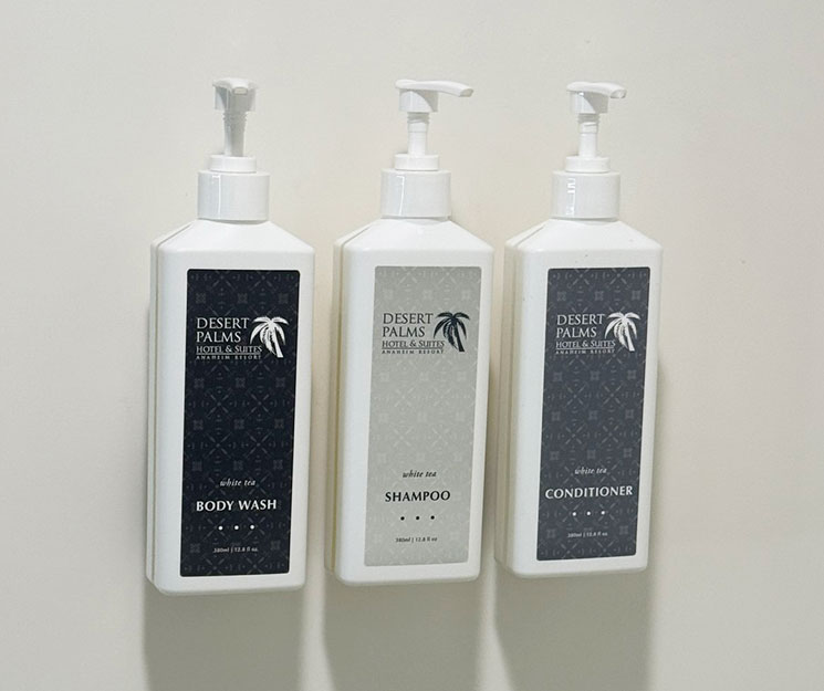 デザート パームズ ホテル ＆ スイーツのシャンプー・コンディショナー・ボディウォッシュ