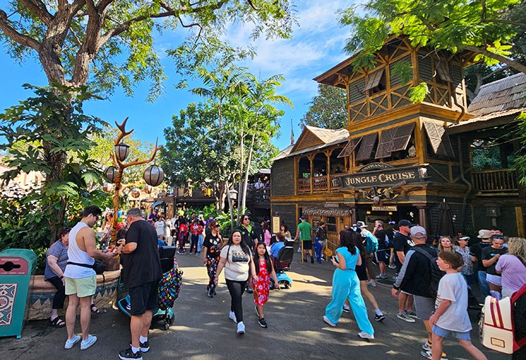 アドベンチャーランド ジャングルクルーズ周辺