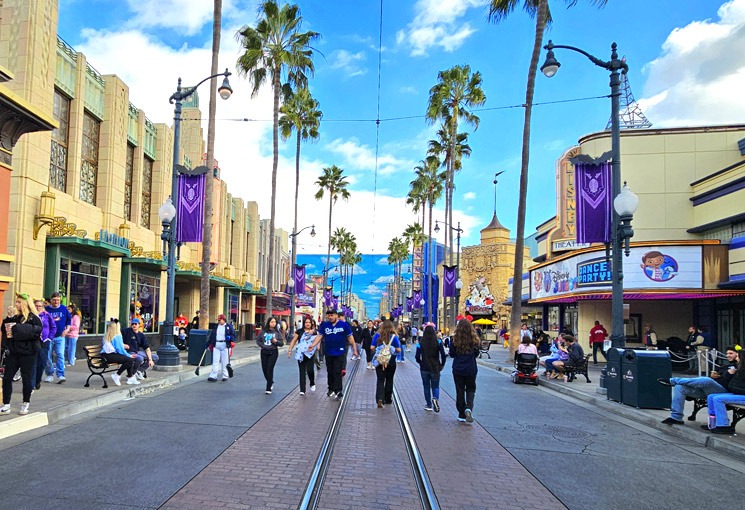 ハリウッド・ランド エリア風景