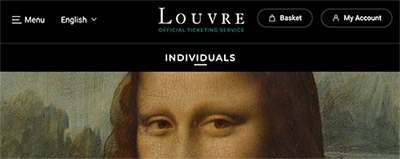 ルーブル美術館 公式チケット予約ページ
