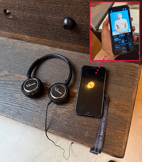 スマートフォン版のオーディオガイド