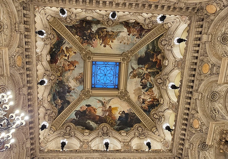 GRAND ESCALIER（大階段）の天井画