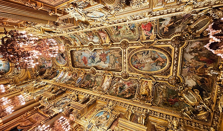 グラン・フォワイエの天井画