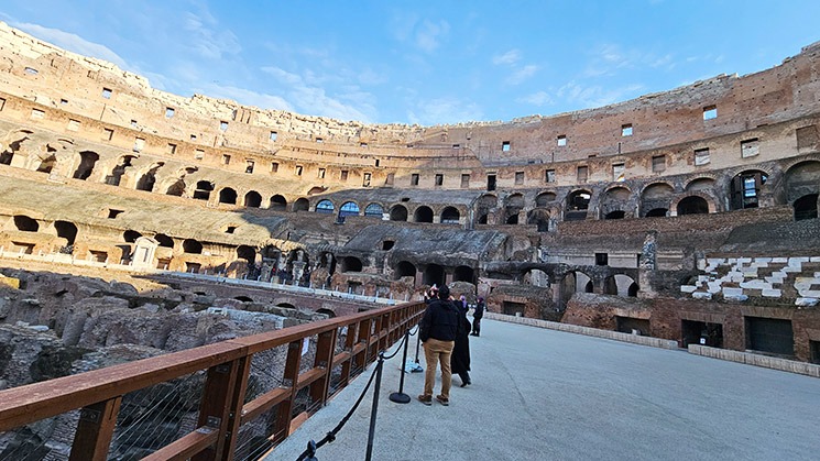 コロッセオ 「アリーナ」の景観