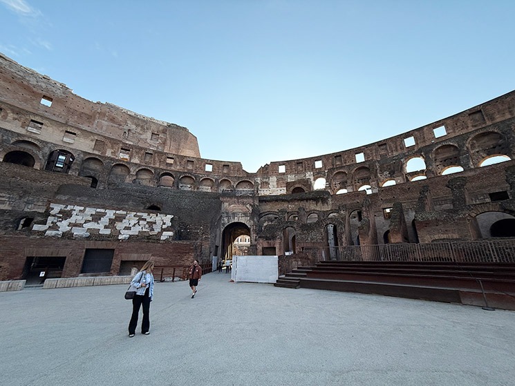 コロッセオ 「アリーナ」の景観