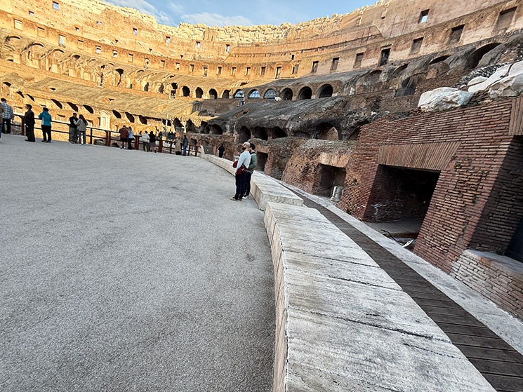 コロッセオ 「アリーナ」の景観