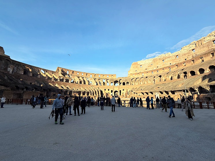 コロッセオ 「アリーナ」の景観