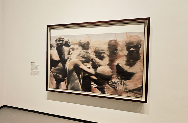 フォンダシオン・ルイヴィトン ゲルハルト・リヒター展の展示作品